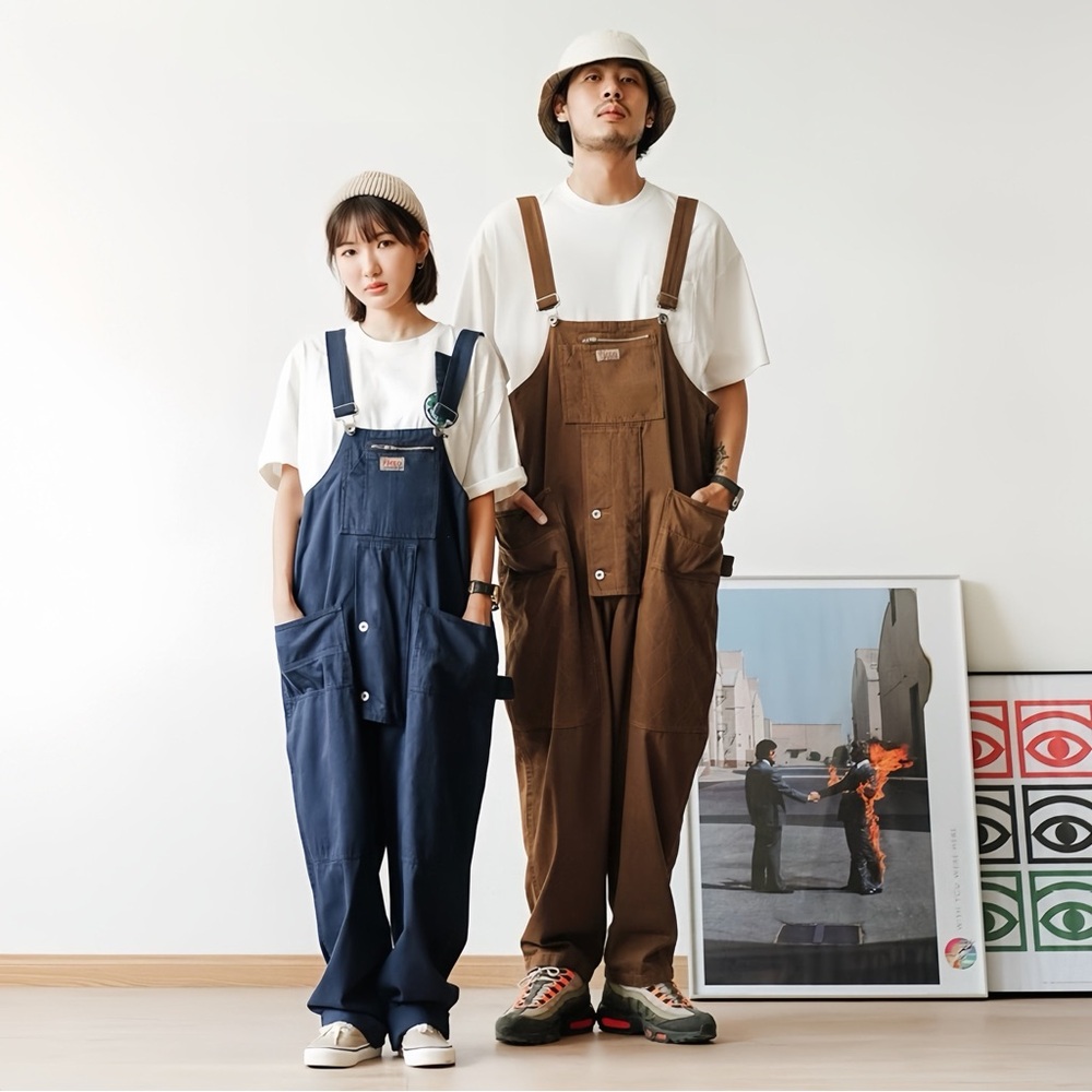 PMGO Tideway Retro Utility Overalls NWT